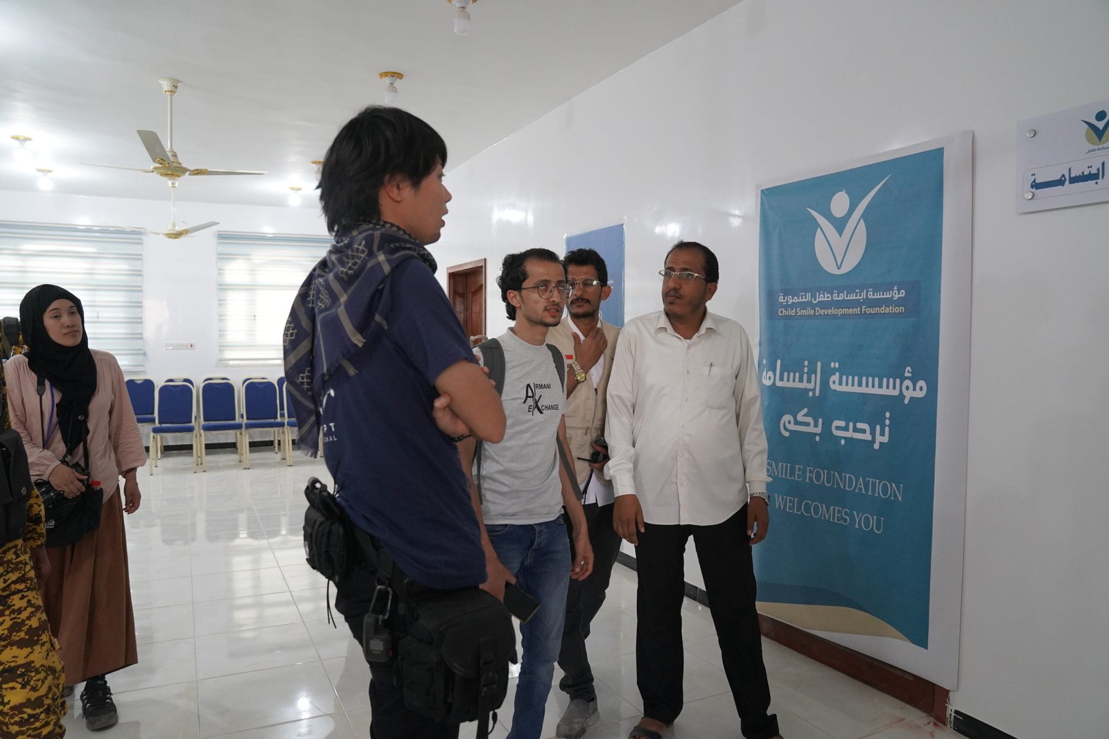 Visit of the Accept International Organization Delegation to the Headquarters of the Smile Development Foundation